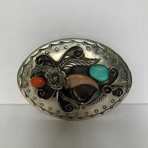 🔥REDUCED!🔥Vintage Silver Belt Buckle